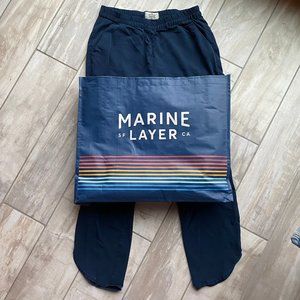 Marine Layer Re-Spun Allison Pant in Navy Blue ~ Size XS